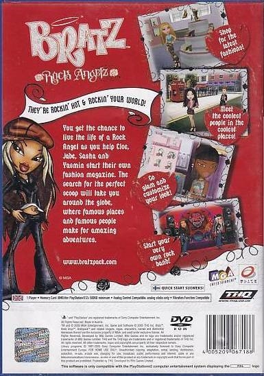 Bratz Rock Angelz - PS2 (B Grade) (Genbrug)